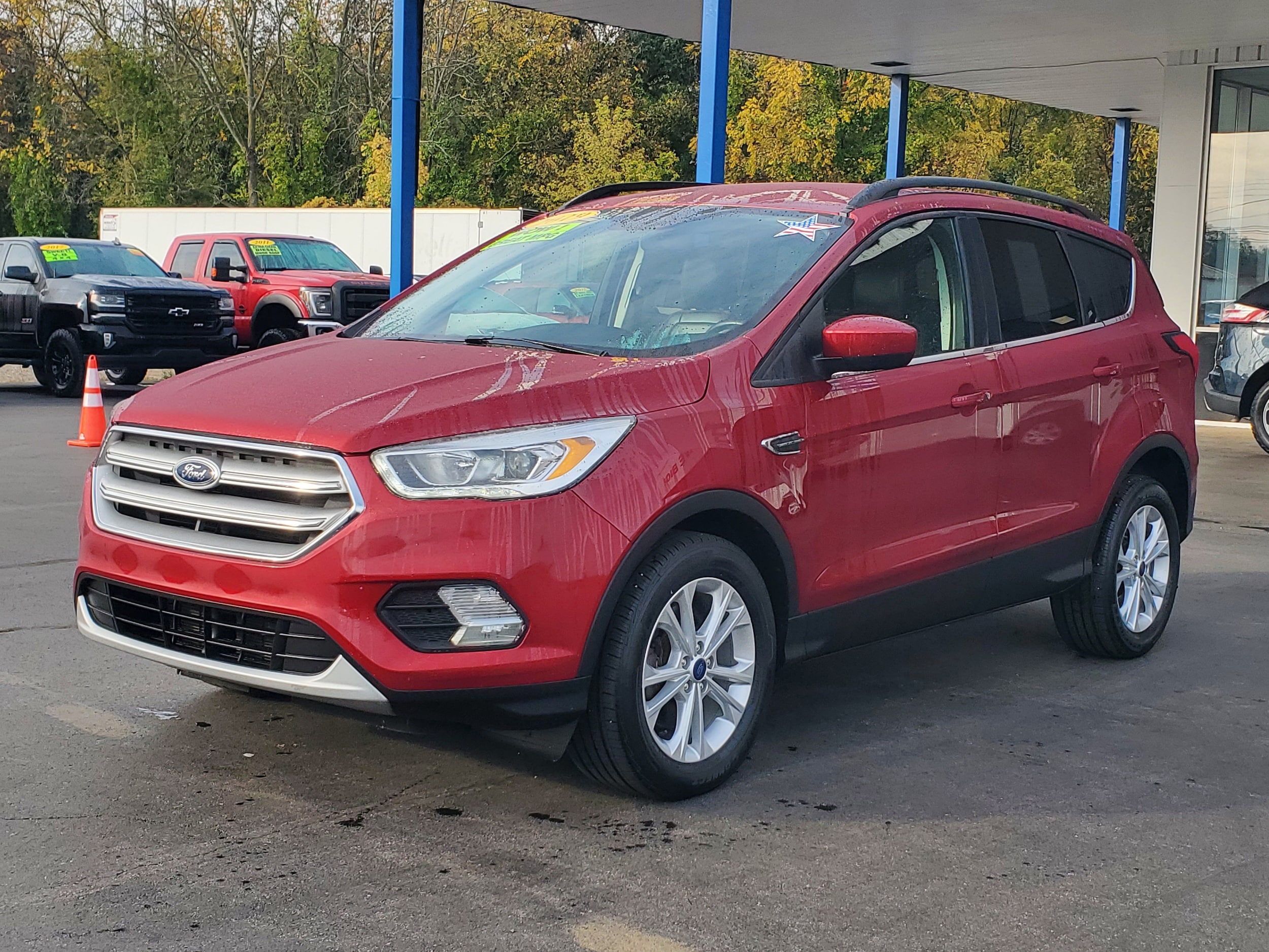 Used 2019 Ford Escape SEL with VIN 1FMCU9HDXKUA99107 for sale in Albion, MI