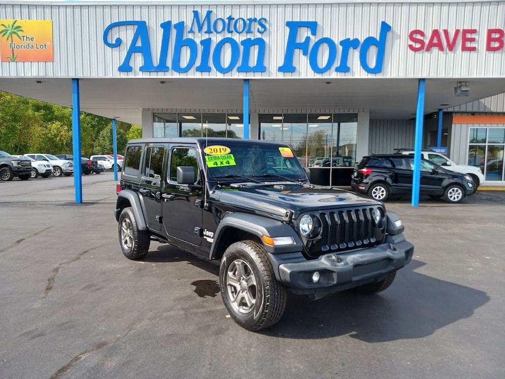 Used 2019 Jeep Wrangler Unlimited Sport S SUV