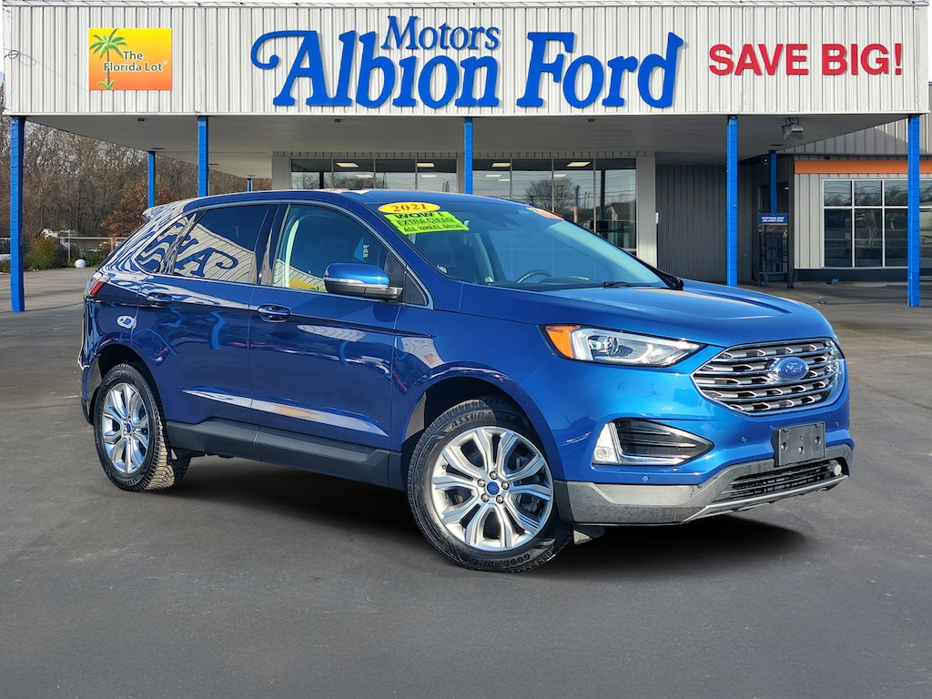 Used 2021 Ford Edge Titanium SUV
