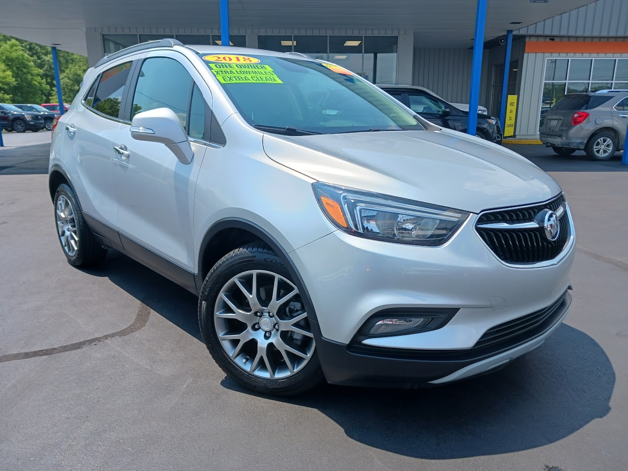 Used 2018 Buick Encore Sport Touring with VIN KL4CJ1SB3JB632358 for sale in Albion, MI