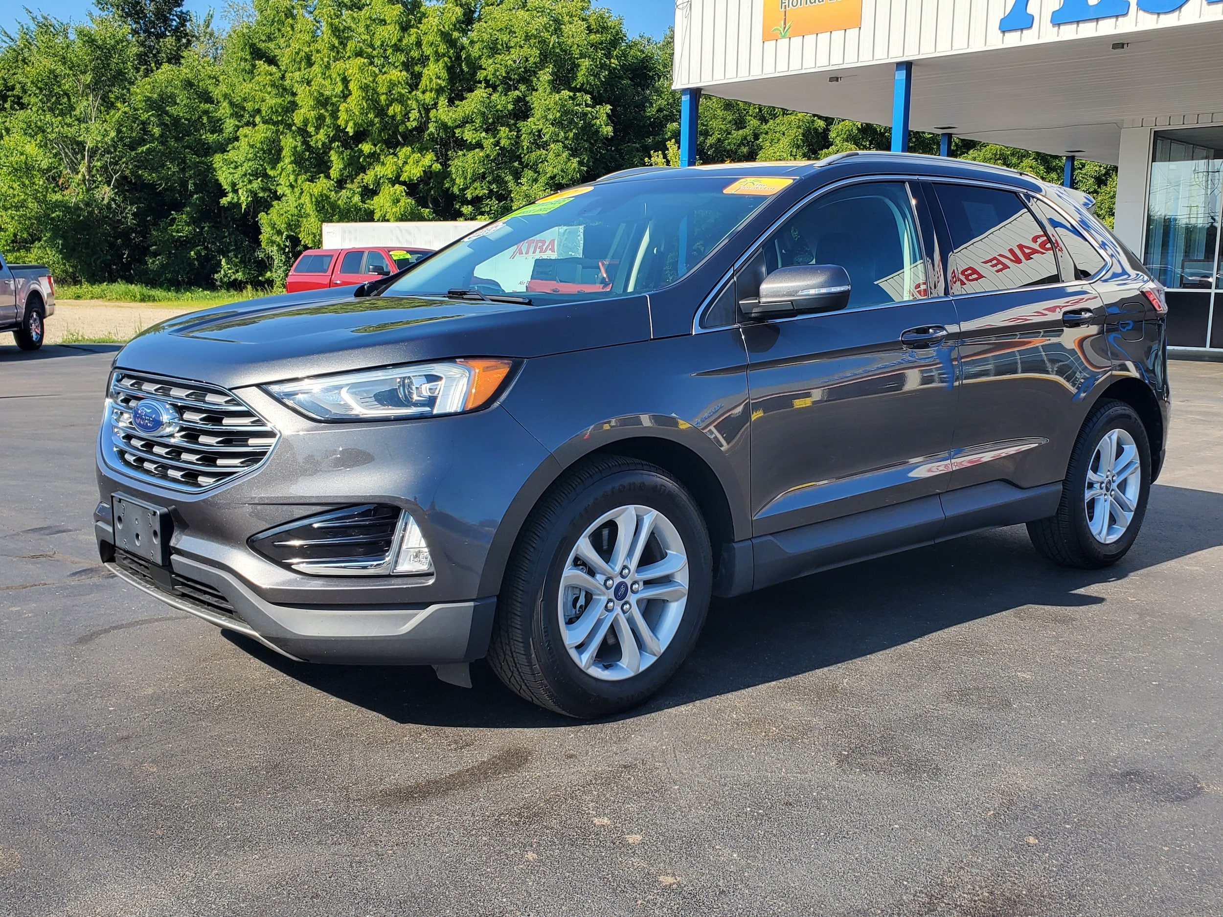 Used 2020 Ford Edge SEL with VIN 2FMPK4J92LBB15498 for sale in Albion, MI