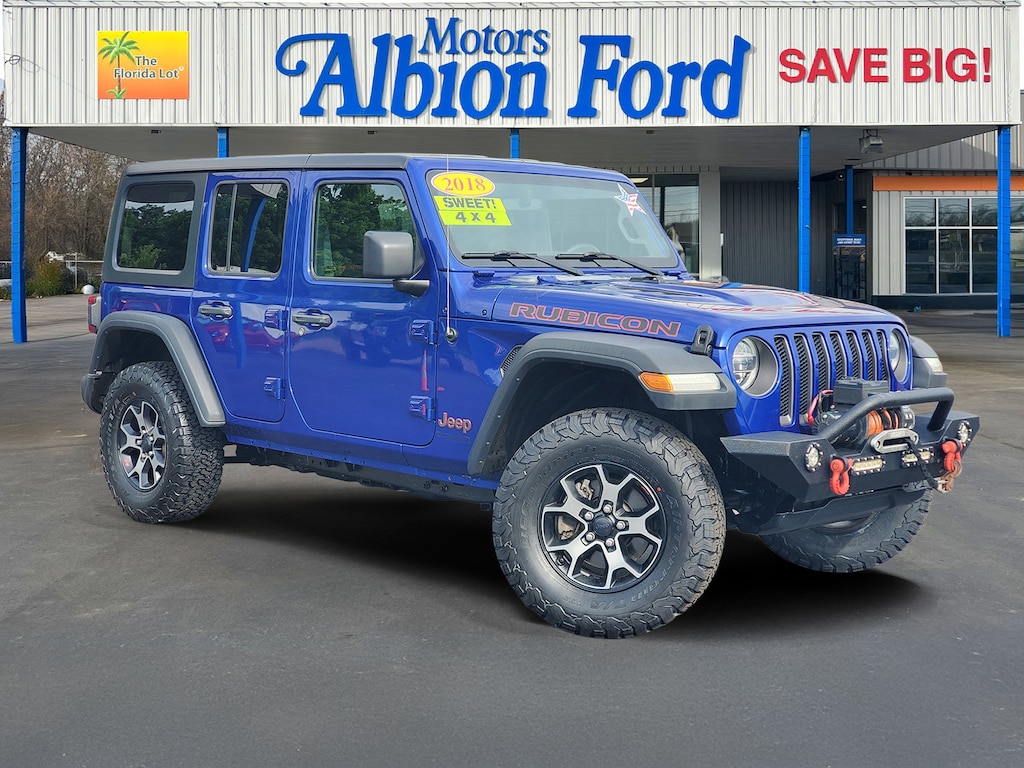 Used 2018 Jeep Wrangler Unlimited Rubicon SUV