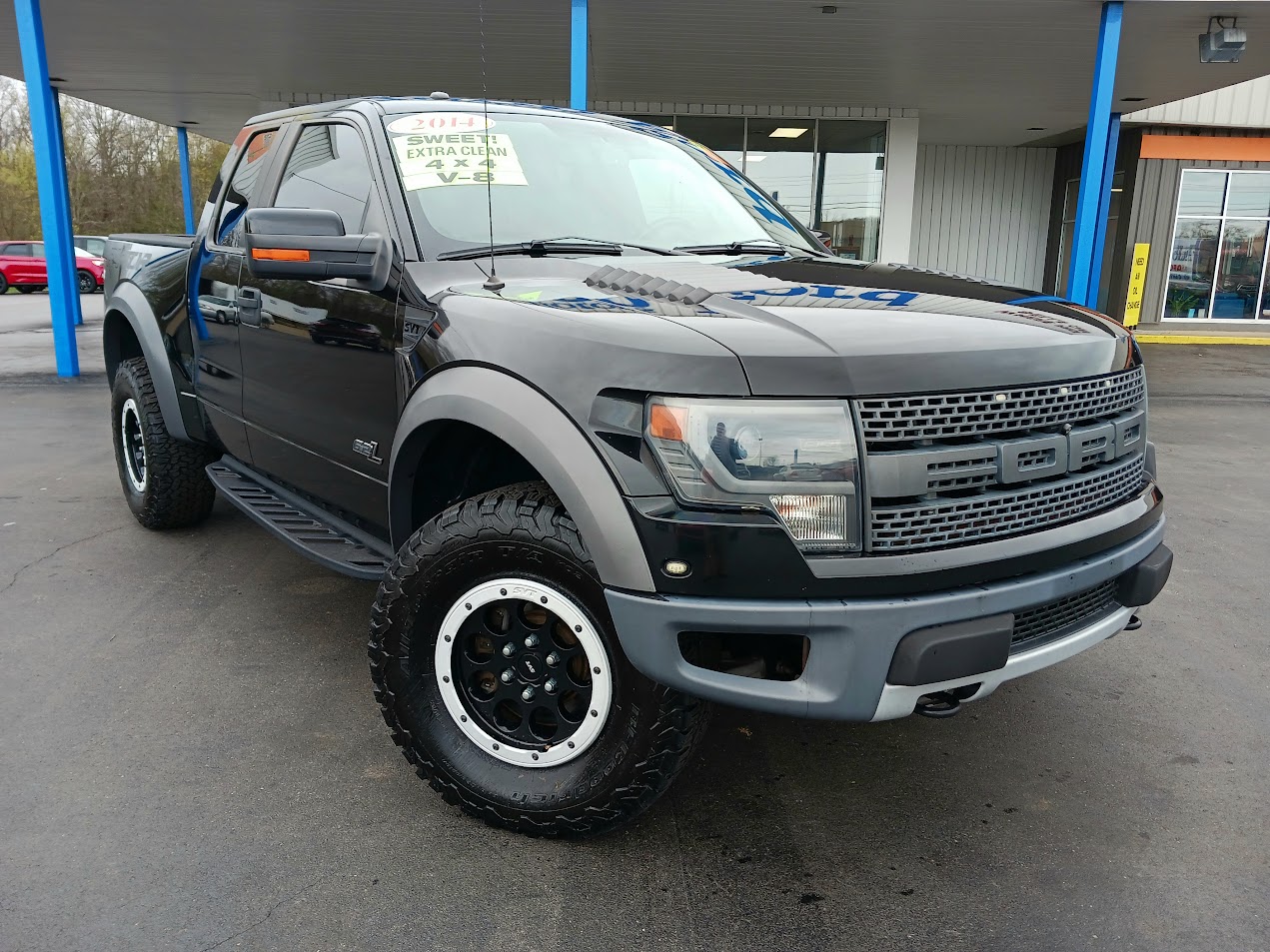 Used 2014 Ford F-150 SVT Raptor with VIN 1FTFX1R65EFB67445 for sale in Albion, MI