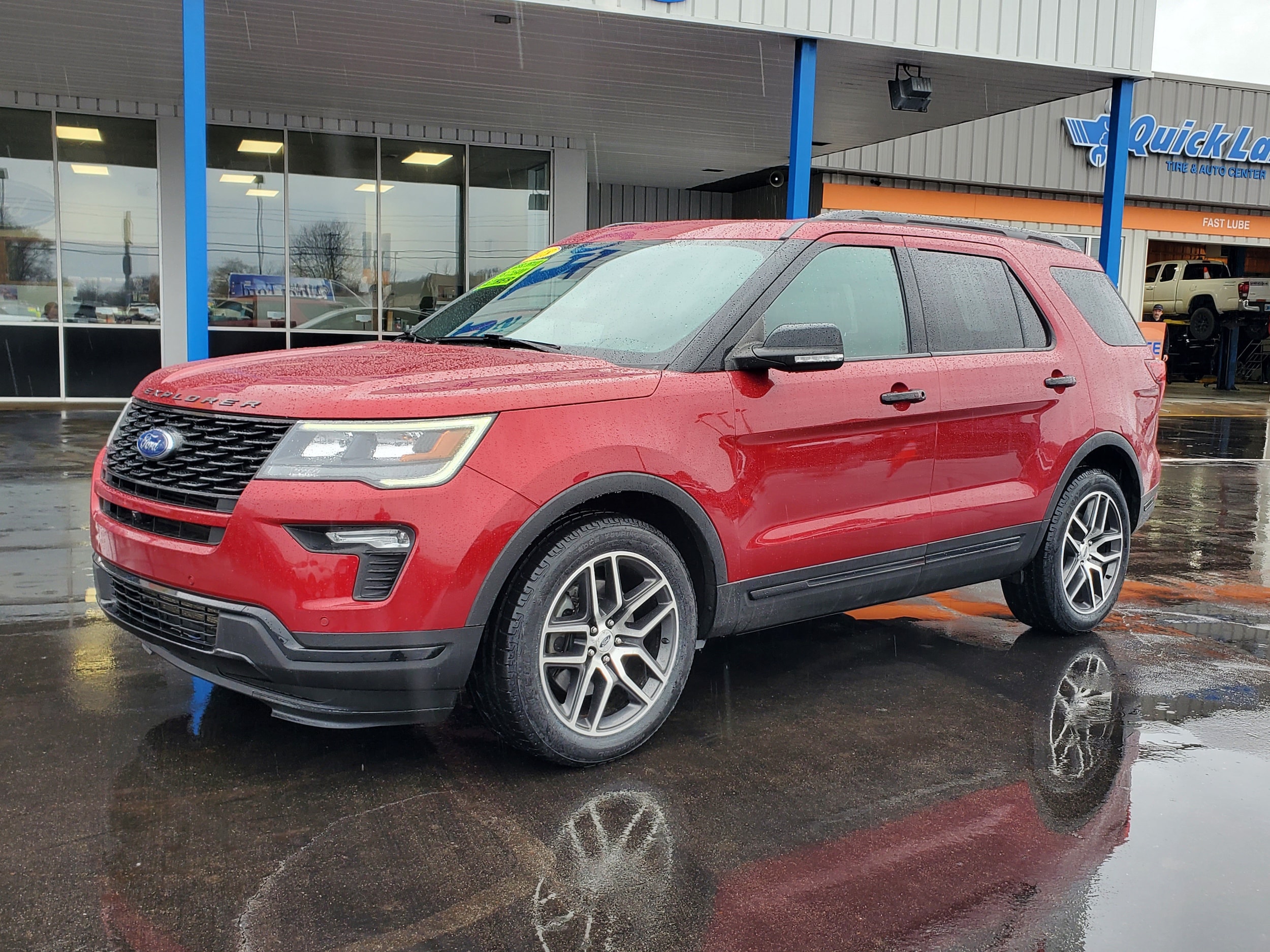 Used 2018 Ford Explorer Sport with VIN 1FM5K8GT6JGA66281 for sale in Albion, MI