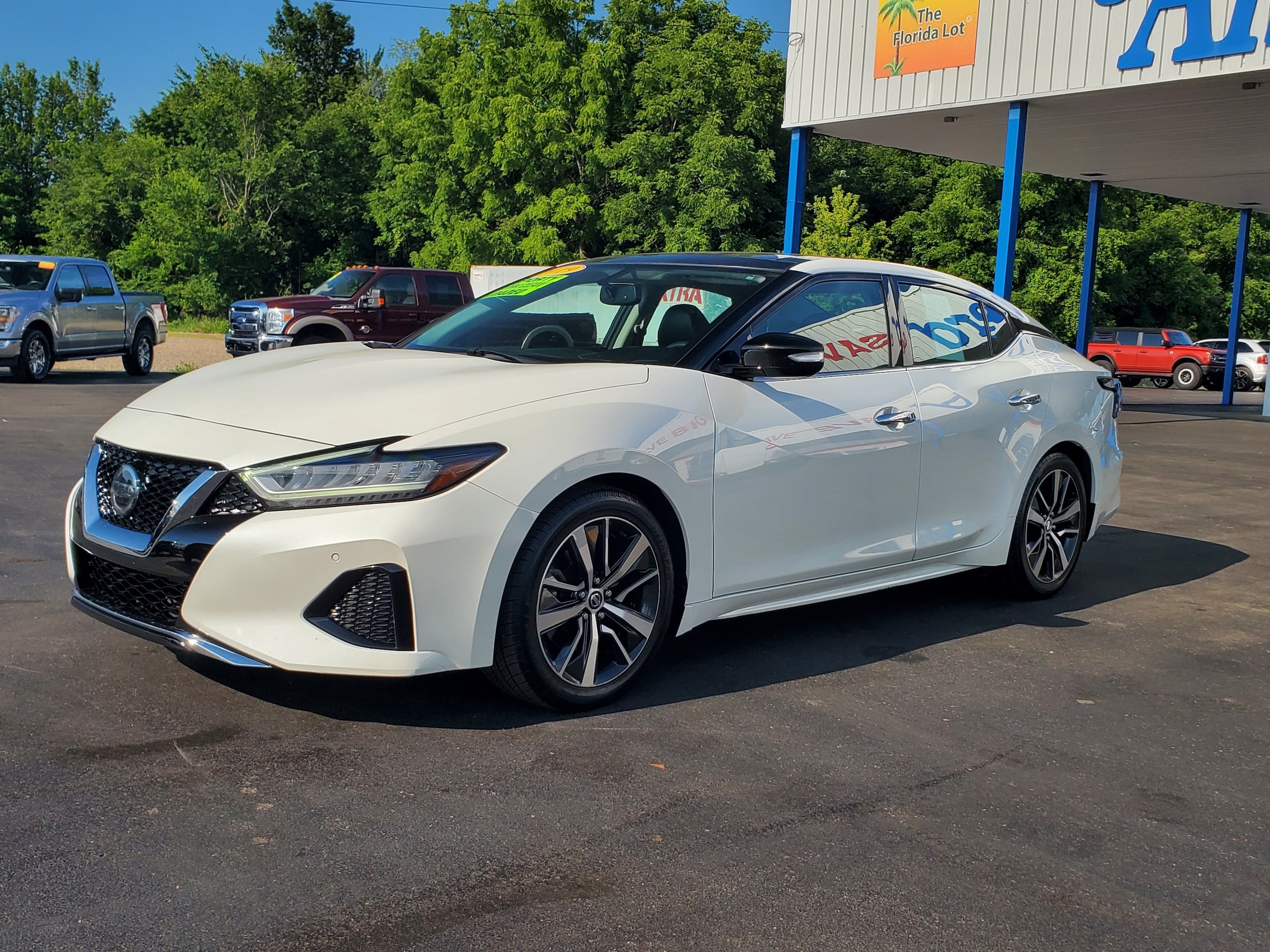 Used 2019 Nissan Maxima SL with VIN 1N4AA6AVXKC366957 for sale in Albion, MI