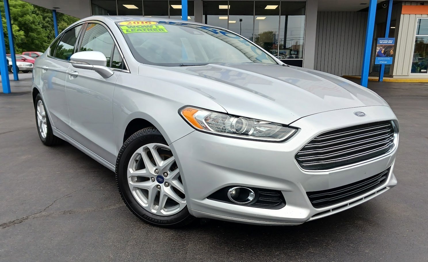 Used 2016 Ford Fusion SE with VIN 3FA6P0HDXGR365332 for sale in Albion, MI