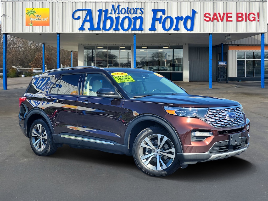 Used 2020 Ford Explorer Platinum SUV