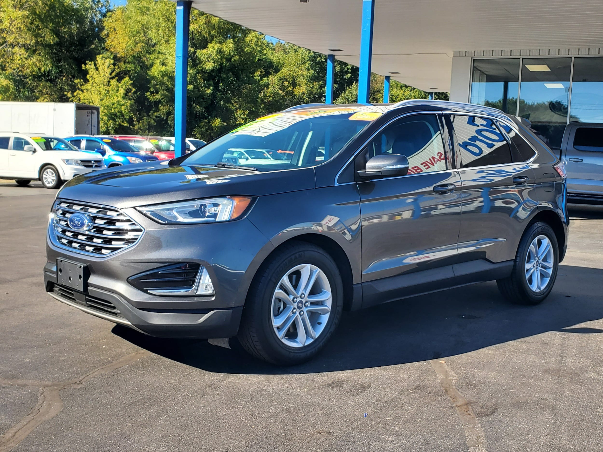 Used 2020 Ford Edge SEL with VIN 2FMPK4J92LBB16294 for sale in Albion, MI