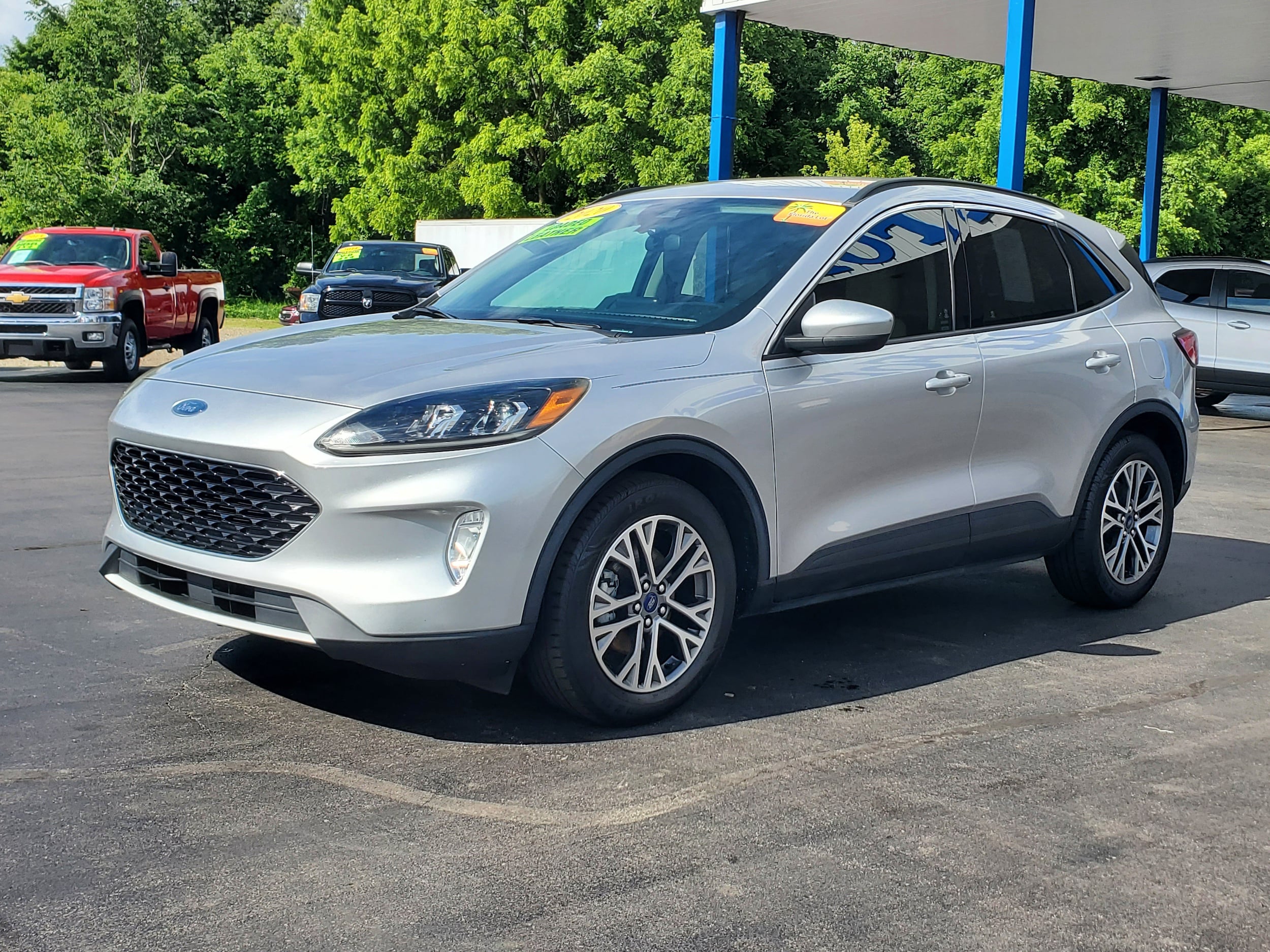 Used 2020 Ford Escape SEL with VIN 1FMCU0H64LUA06340 for sale in Albion, MI