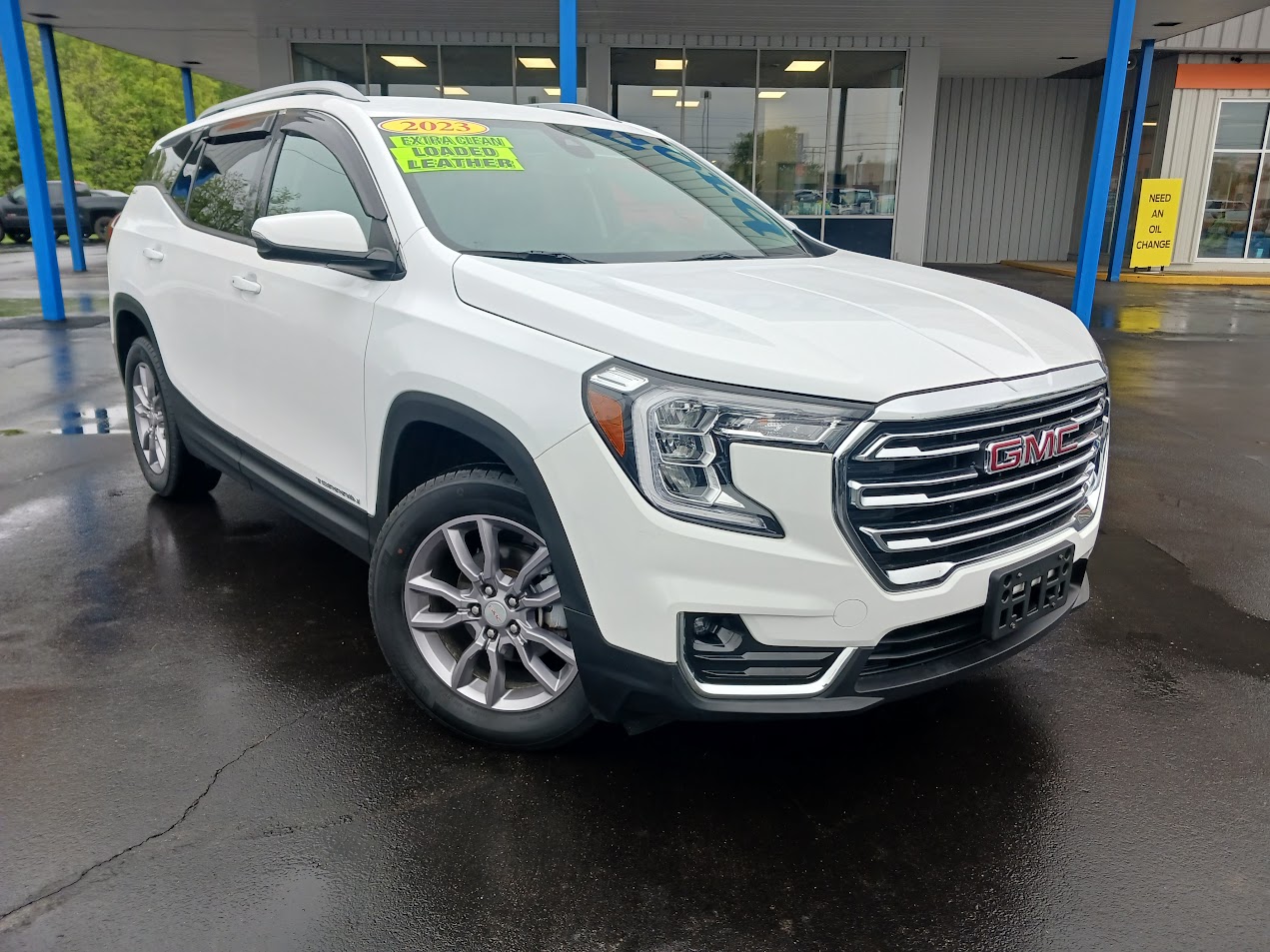 Used 2023 GMC Terrain SLT with VIN 3GKALVEG2PL134198 for sale in Albion, MI