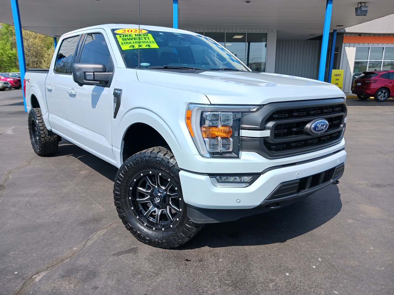 Used 2022 Ford F-150 XLT with VIN 1FTFW1E89NKE07629 for sale in Albion, MI