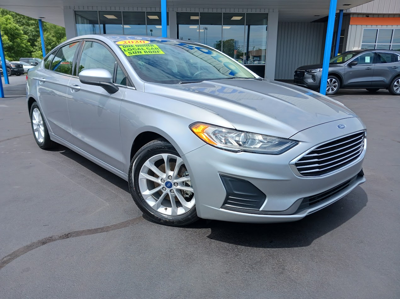 Used 2020 Ford Fusion SE with VIN 3FA6P0HD1LR167698 for sale in Albion, MI