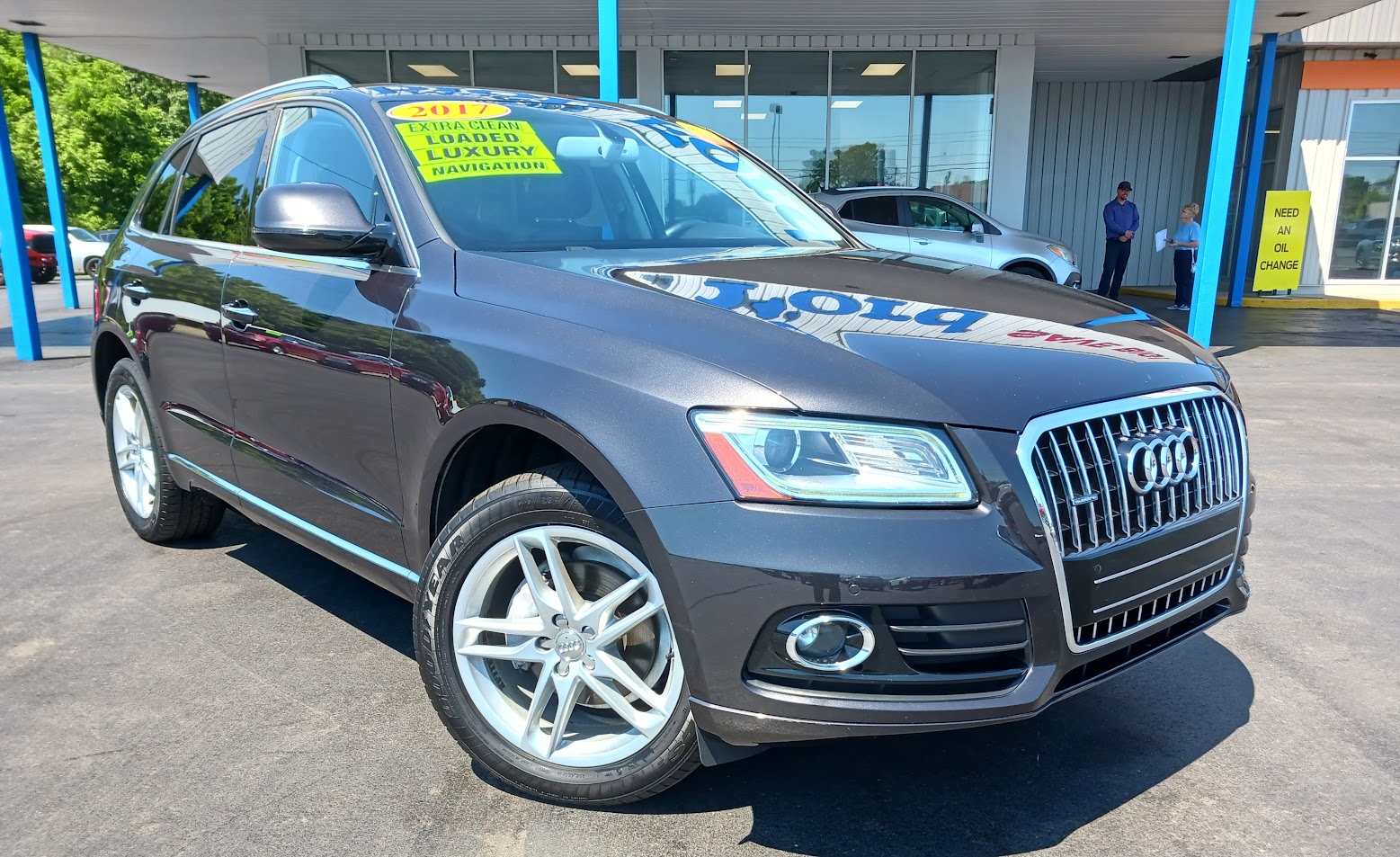 Used 2017 Audi Q5 Premium Plus with VIN WA1L2AFP3HA092318 for sale in Albion, MI