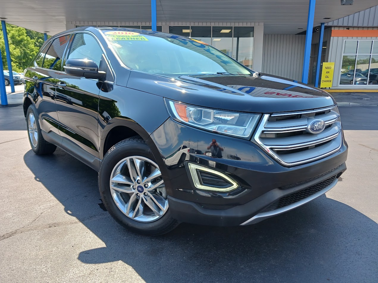 Used 2016 Ford Edge SEL with VIN 2FMPK4J94GBB93142 for sale in Albion, MI