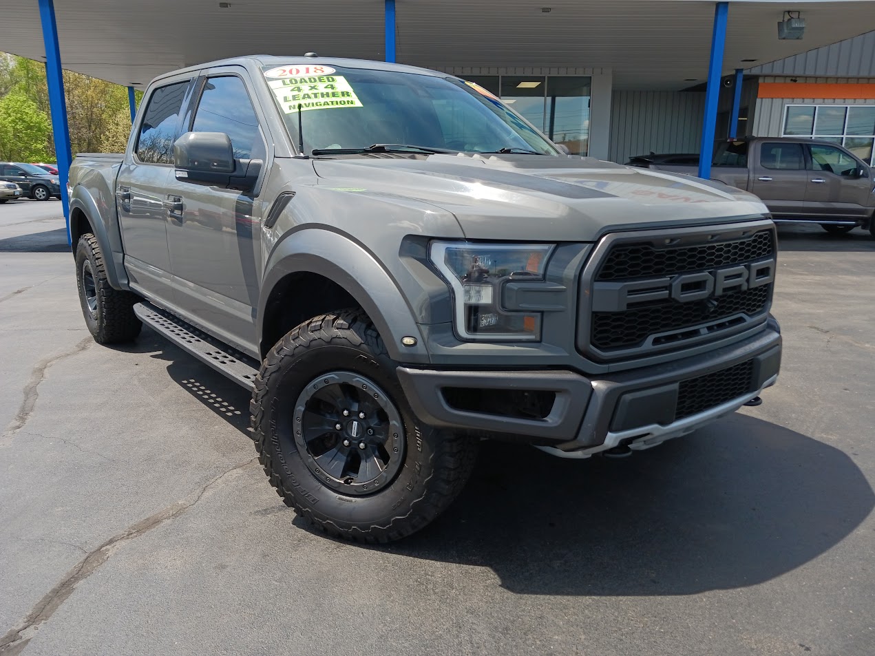 Used 2018 Ford F-150 Raptor with VIN 1FTFW1RG7JFB39619 for sale in Albion, MI