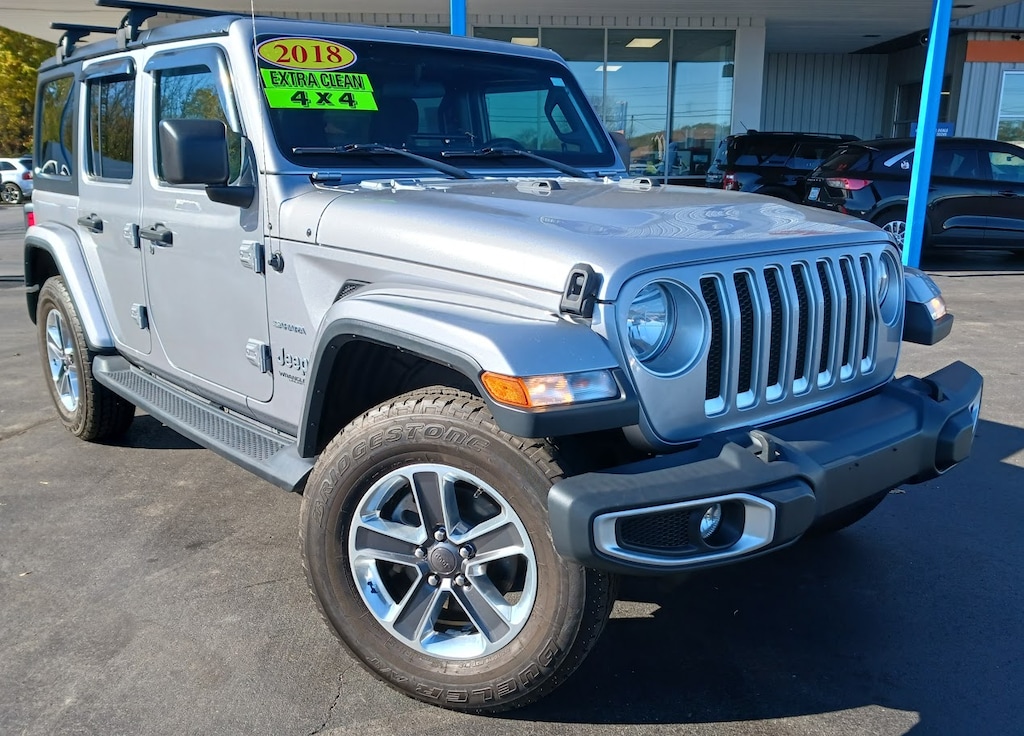 Used 2018 Jeep Wrangler Unlimited Sahara SUV