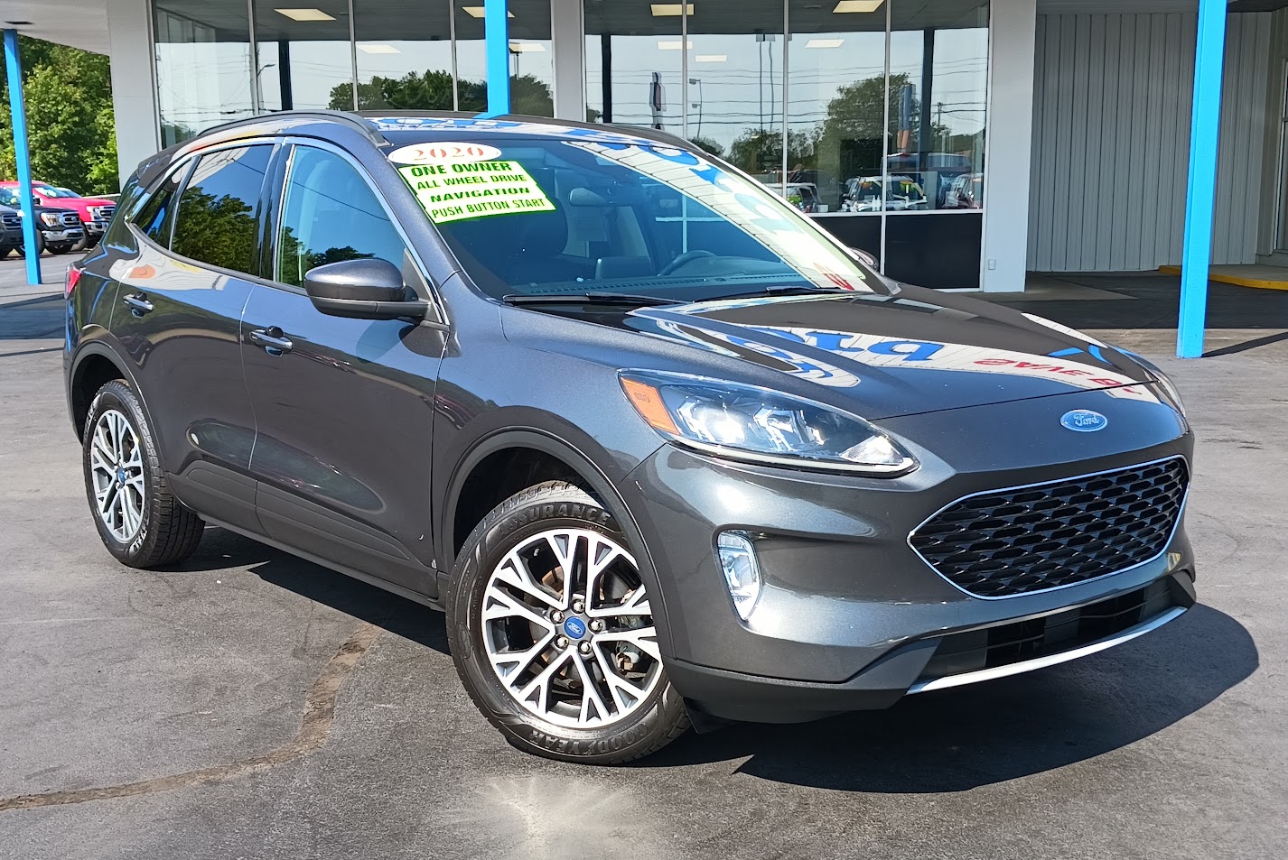 Used 2020 Ford Escape SEL with VIN 1FMCU9H69LUB01142 for sale in Albion, MI