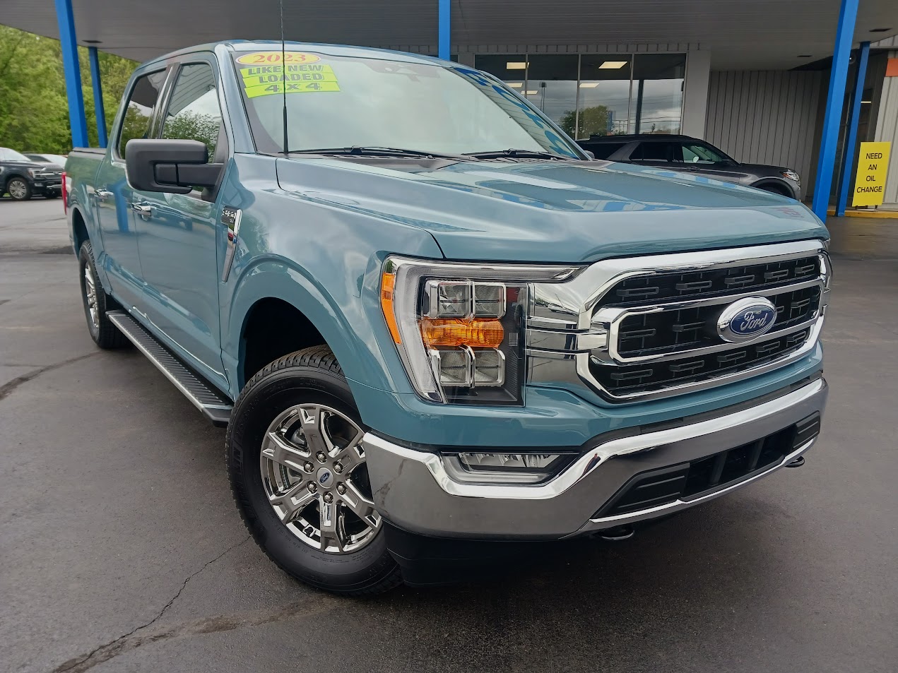 Used 2023 Ford F-150 XLT with VIN 1FTEW1EP0PKG11371 for sale in Albion, MI