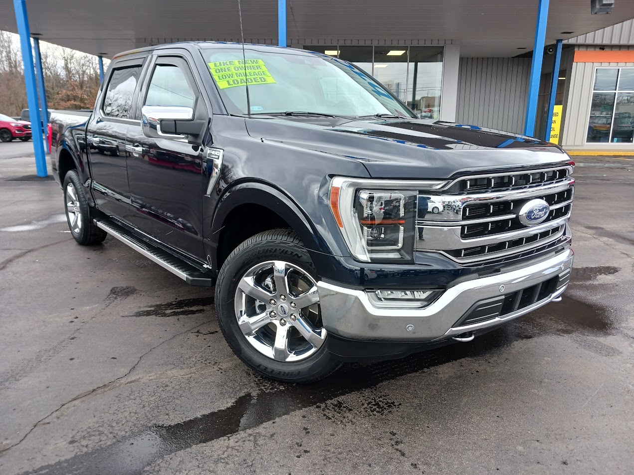 Used 2022 Ford F-150 Lariat with VIN 1FTEW1EP3NKD85565 for sale in Albion, MI