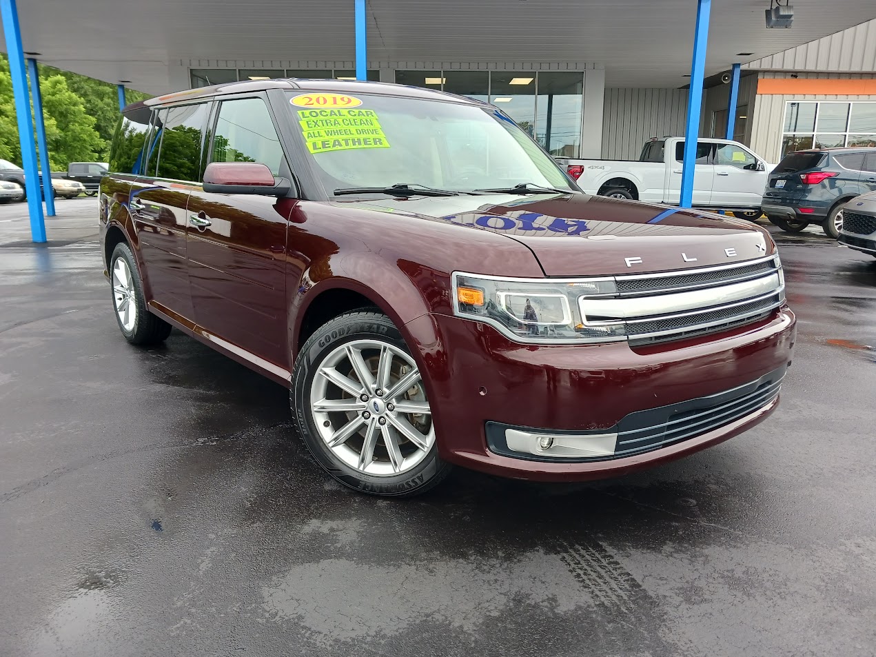 Used 2019 Ford Flex Limited with VIN 2FMHK6D89KBA07428 for sale in Albion, MI