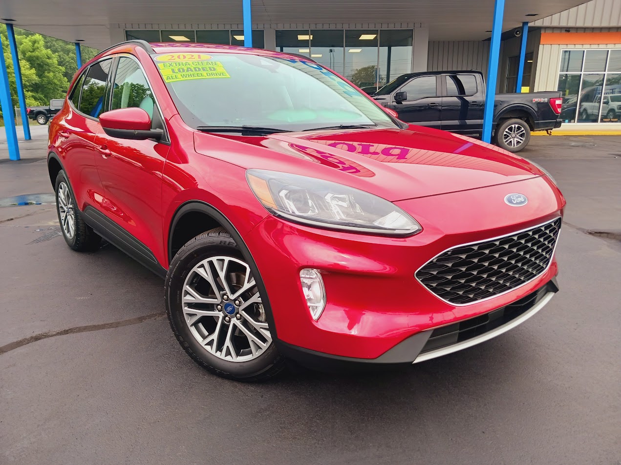 Used 2021 Ford Escape SEL with VIN 1FMCU9H66MUA17023 for sale in Albion, MI