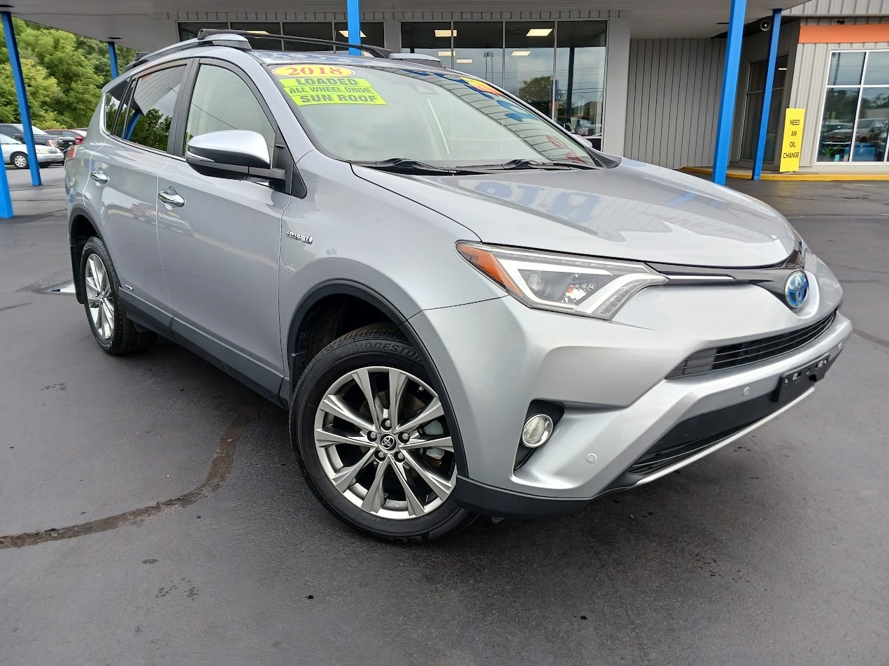 Used 2018 Toyota RAV4 Limited with VIN JTMDJREV5JD172994 for sale in Albion, MI