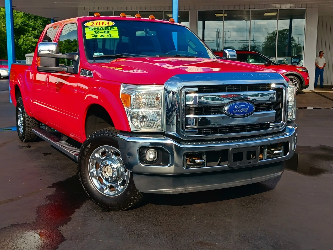 Used 2013 Ford F-250 Super Duty Lariat with VIN 1FT7W2B68DEA31077 for sale in Albion, MI