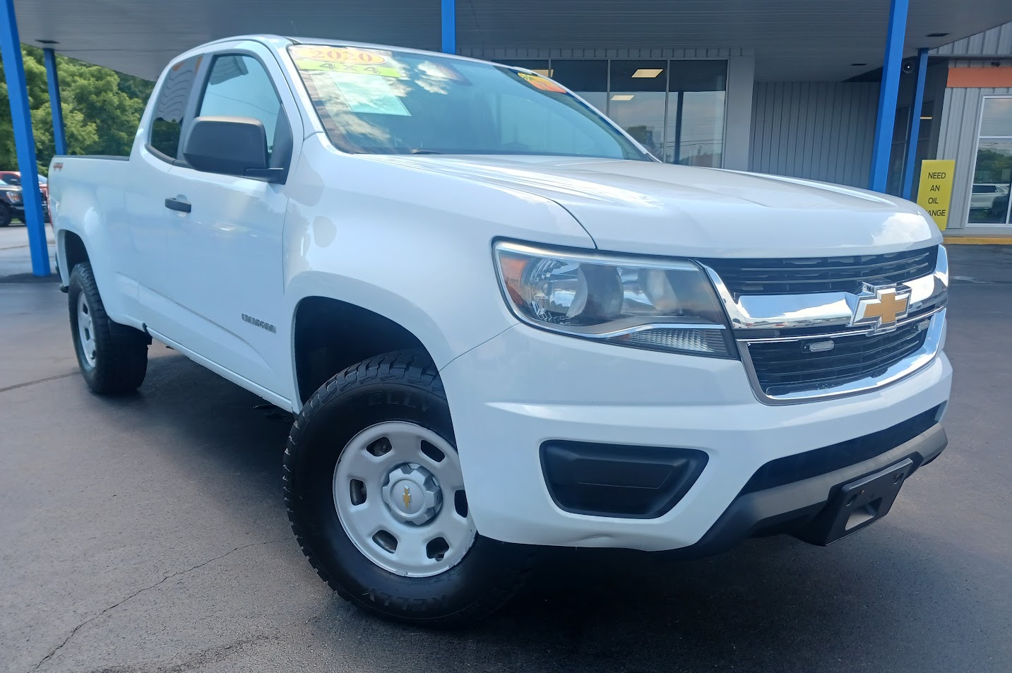 Used 2020 Chevrolet Colorado Work Truck with VIN 1GCHTBEA1L1194477 for sale in Albion, MI