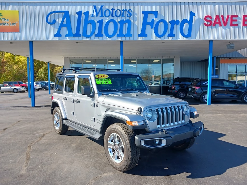 Used 2018 Jeep Wrangler Unlimited Sahara SUV