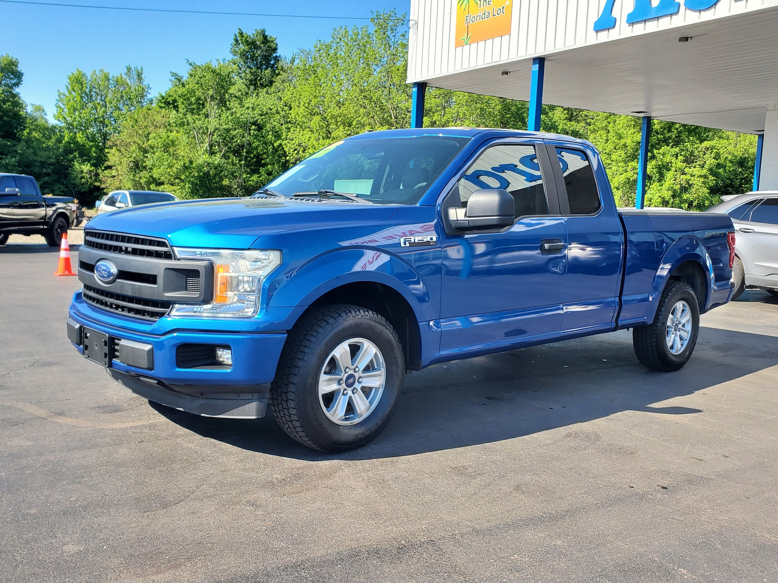 Used 2018 Ford F-150 XL with VIN 1FTEX1CB4JFA16303 for sale in Albion, MI