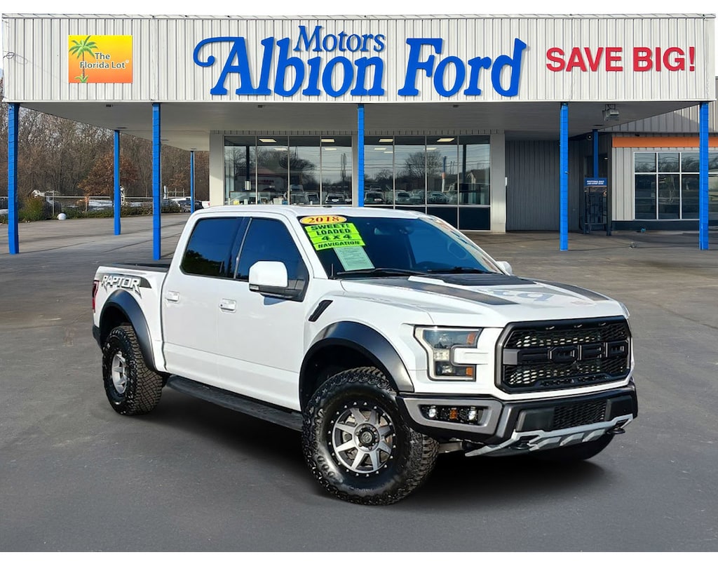 Used 2018 Ford F-150 Raptor Truck