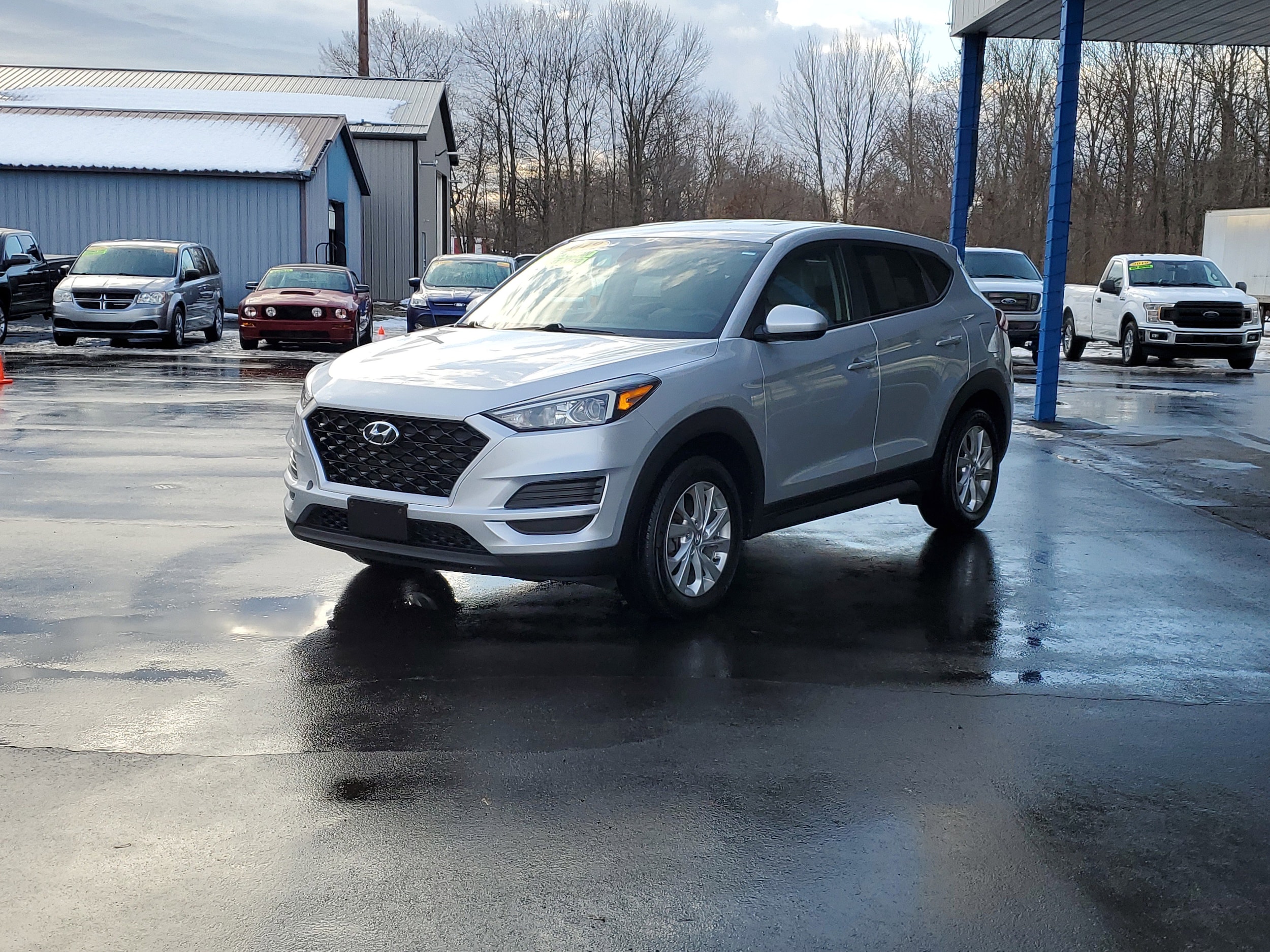 Used 2019 Hyundai Tucson SE with VIN KM8J2CA41KU854312 for sale in Albion, MI