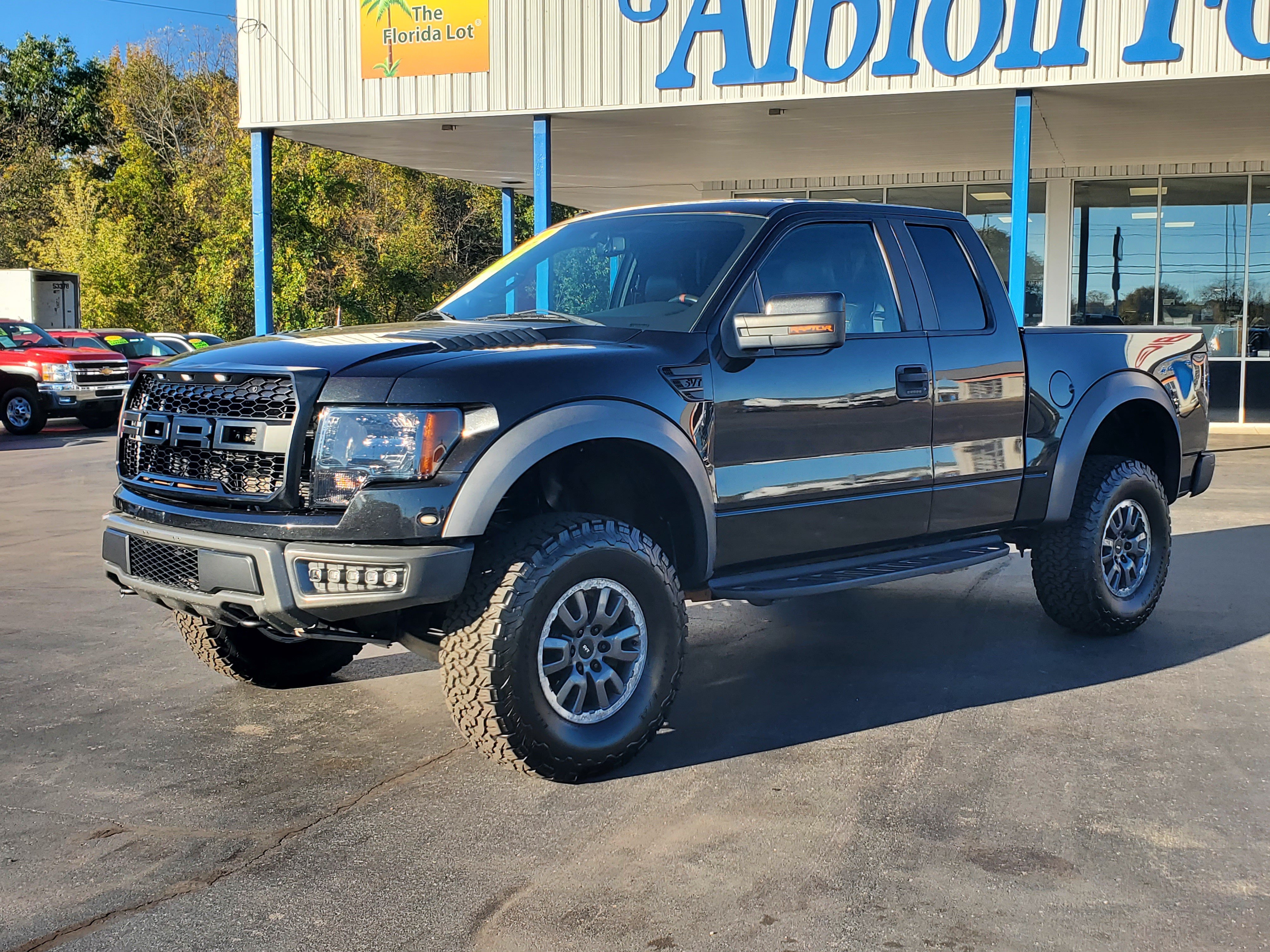 Used 2010 Ford F-150 SVT Raptor with VIN 1FTEX1E65AFB95502 for sale in Albion, MI
