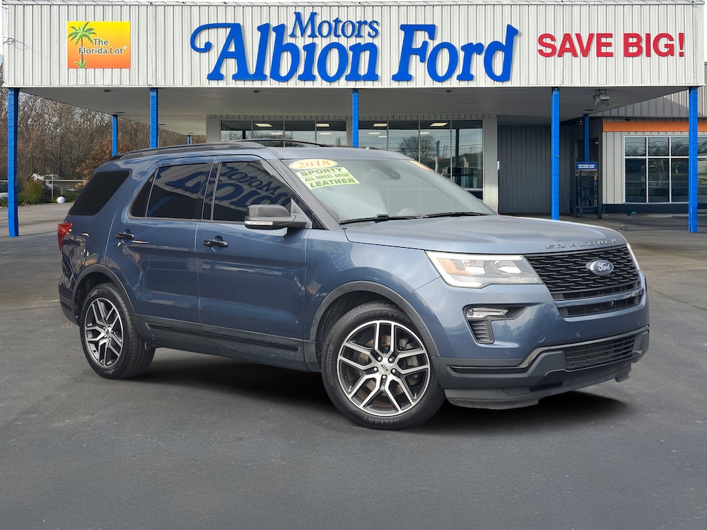 Used 2018 Ford Explorer Sport SUV