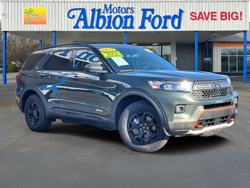 Used 2021 Ford Explorer Timberline SUV