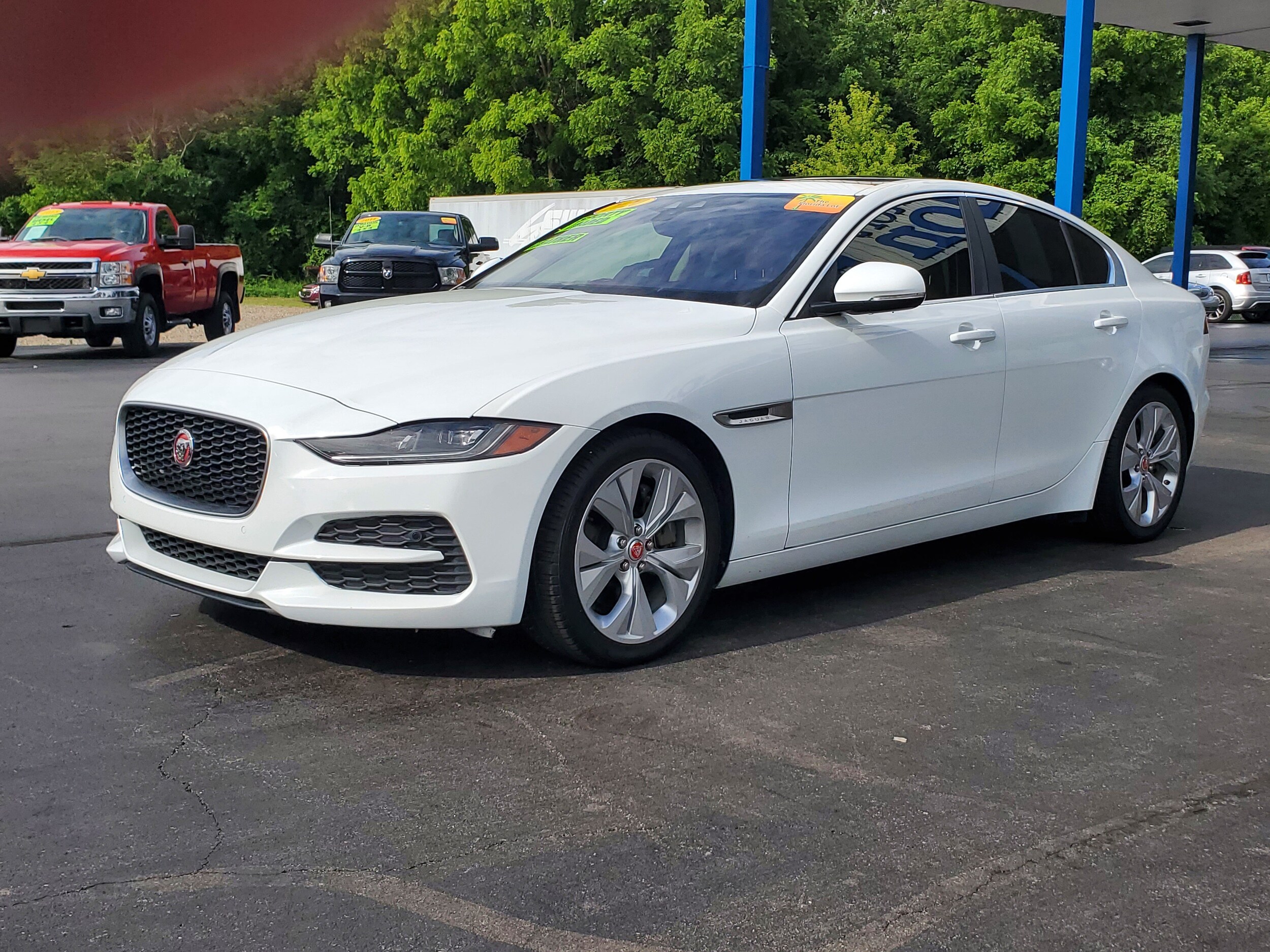Used 2020 Jaguar XE S with VIN SAJAE4FX0LCP58426 for sale in Albion, MI