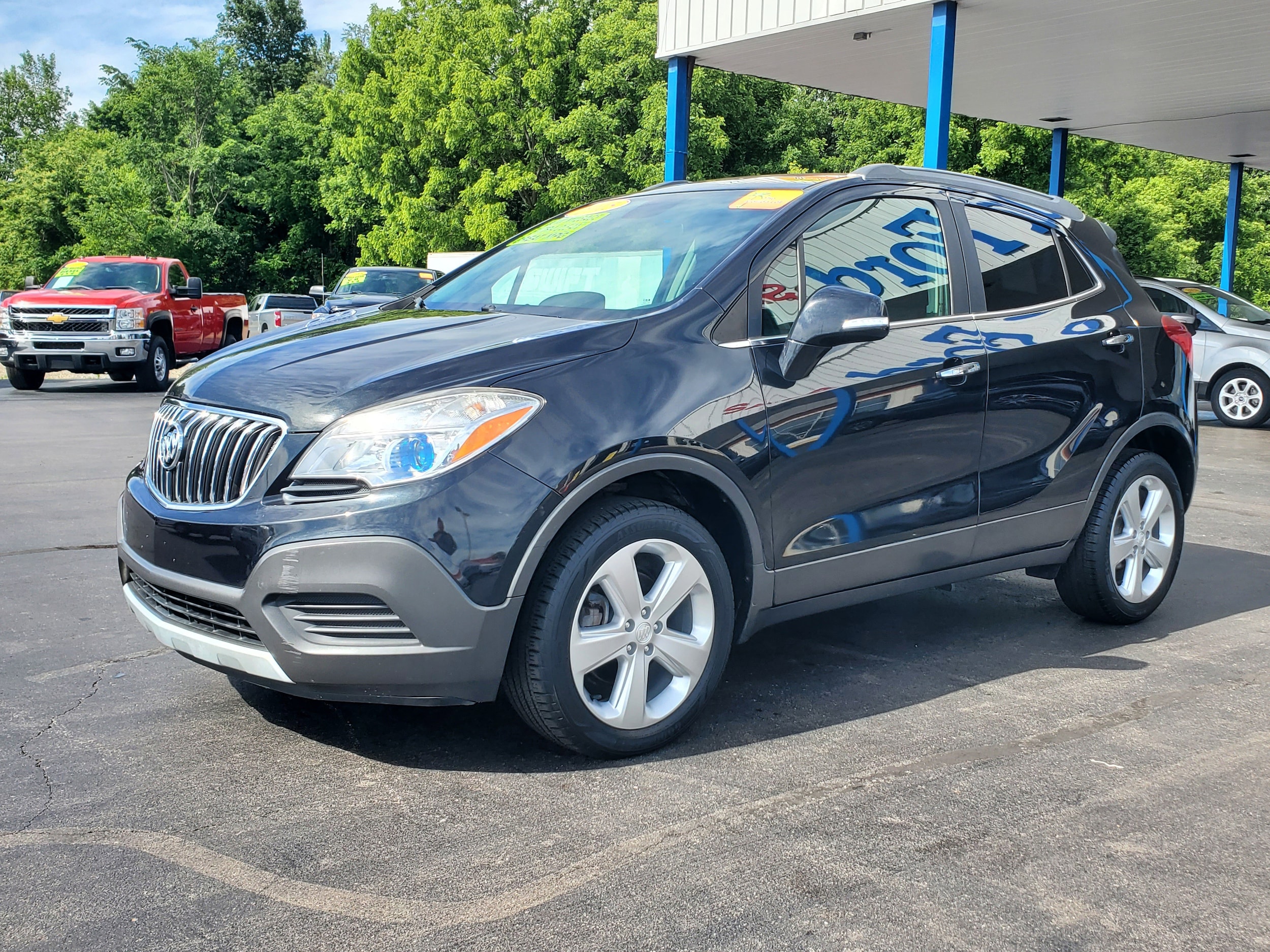 Used 2015 Buick Encore Base with VIN KL4CJESB8FB153576 for sale in Albion, MI
