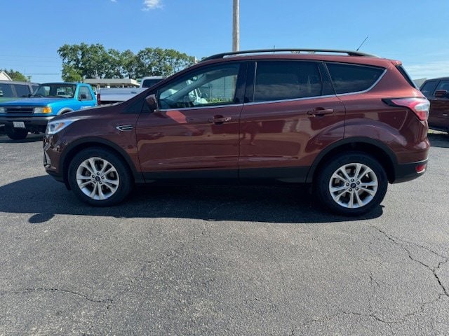 Used 2018 Ford Escape SEL with VIN 1FMCU0HD1JUC29110 for sale in Granville, IL