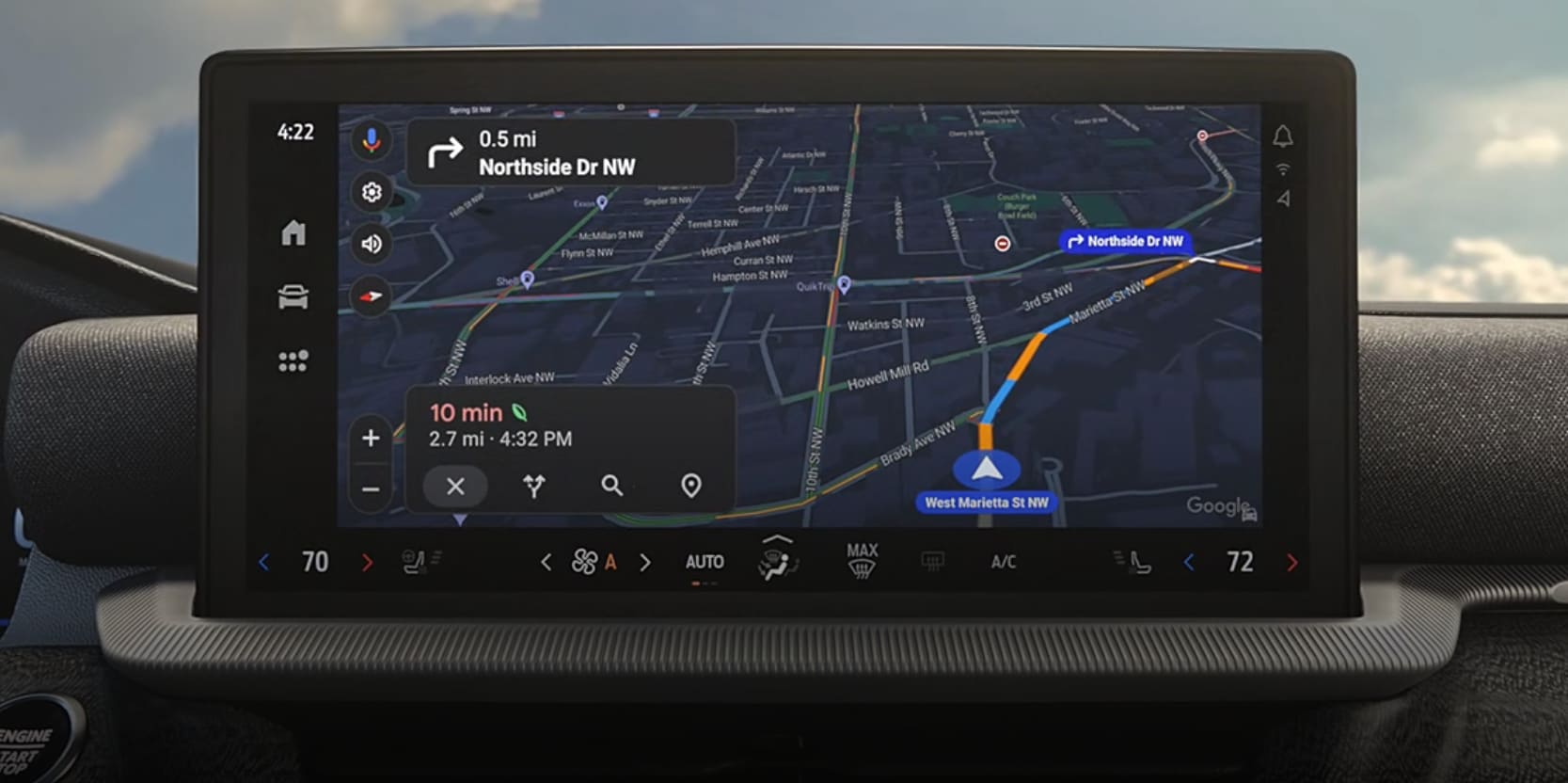 Ford Explorer Free hands driving