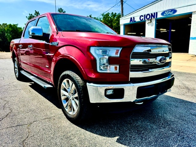 Ruby Red Metallic 2015 Ford F-150 Pickup Truck Four-Wheel Drive 6-Speed Automatic