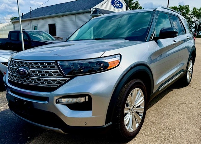 Used 2021 Ford Explorer Limited with VIN 1FMSK8FH0MGB93760 for sale in Granville, IL