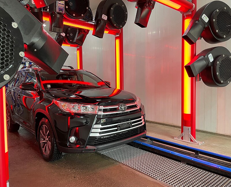 Alderman's Toyota State of the Art Car Wash in Rutland, Vermont