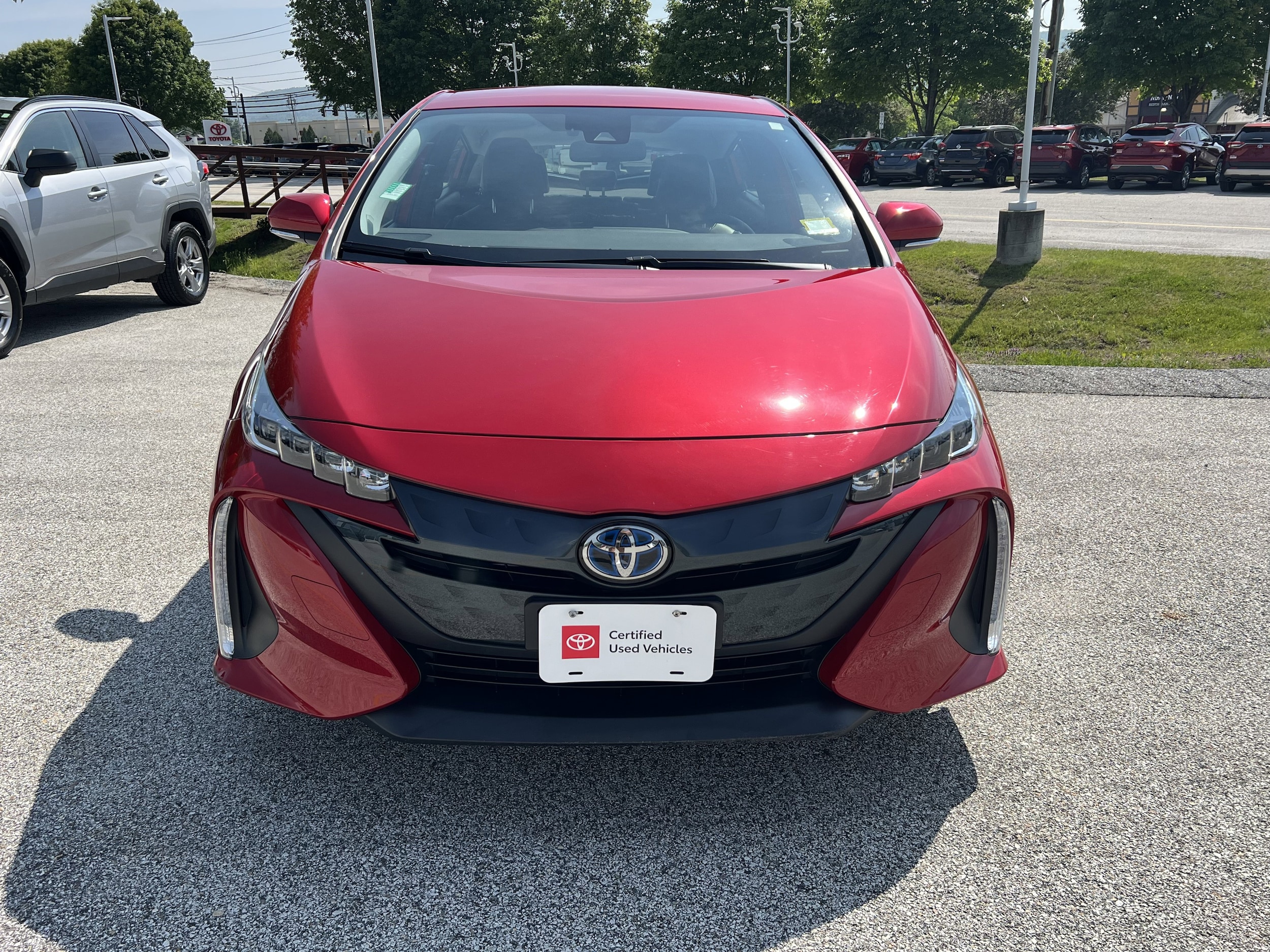 Certified 2022 Toyota Prius Prime XLE with VIN JTDKAMFP5N3224761 for sale in Rutland, VT