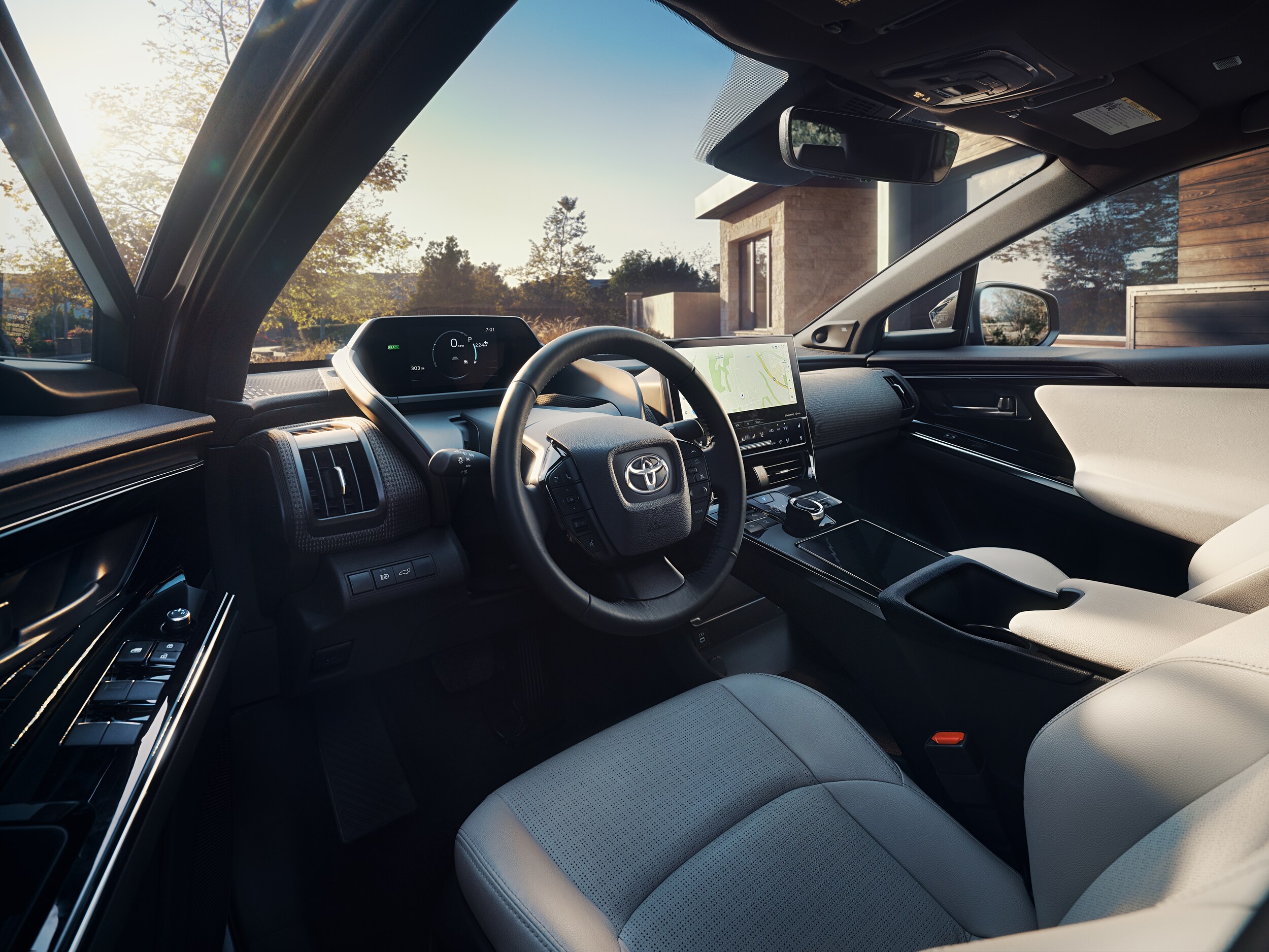 Toyota bZ4X interior