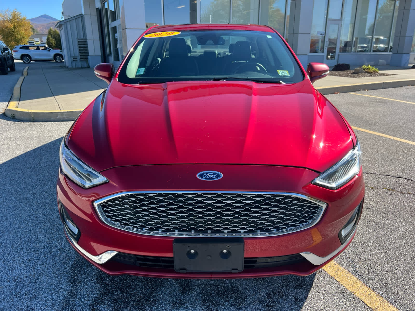 Used 2020 Ford Fusion Energi Titanium with VIN 3FA6P0SU3LR255015 for sale in Rutland, VT