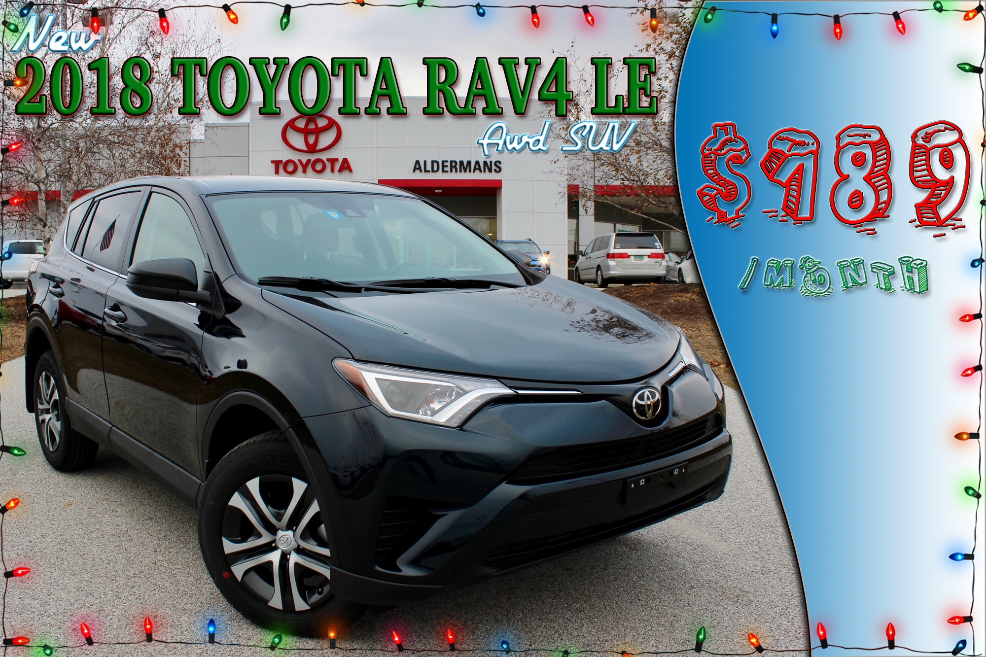 2018 Toyota Rav4 Lease Special Rutland Vt