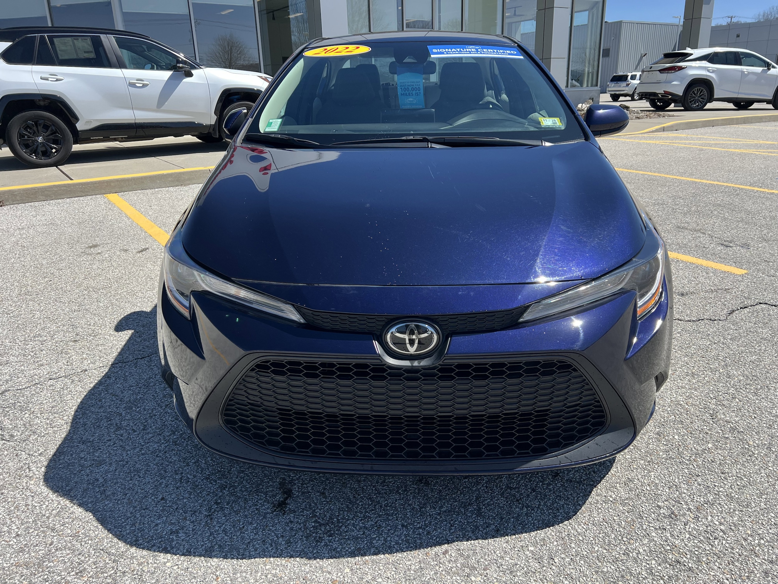 Used 2022 Toyota Corolla LE with VIN 5YFEPMAE0NP383602 for sale in Rutland, VT