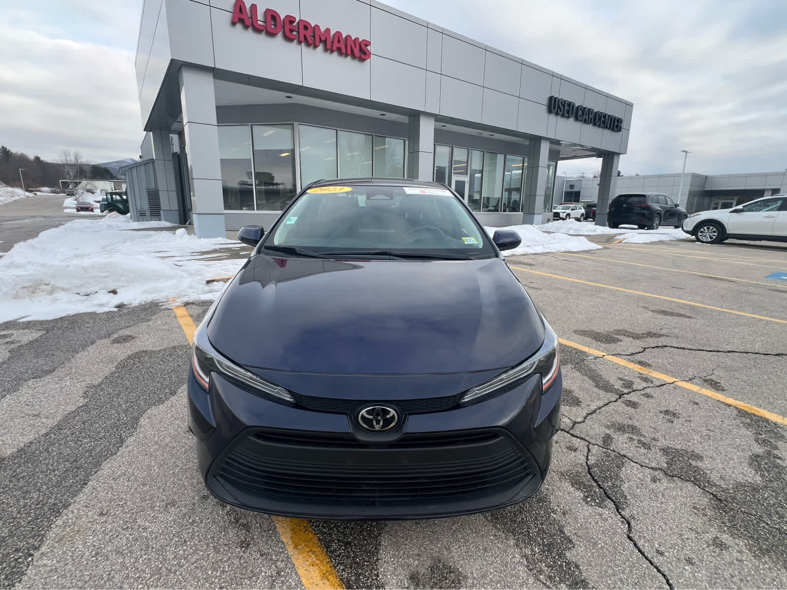 Certified 2023 Toyota Corolla LE with VIN JTDB4MEE5PJ005854 for sale in Rutland, VT