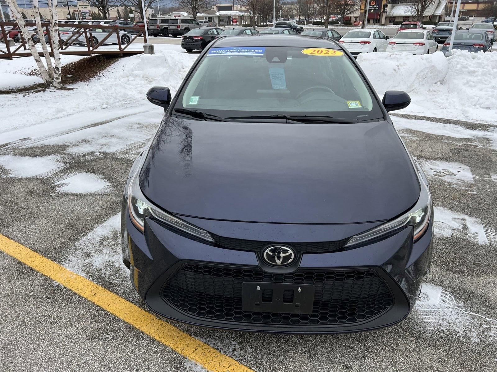 Used 2022 Toyota Corolla LE with VIN 5YFEPMAE6NP369333 for sale in Rutland, VT