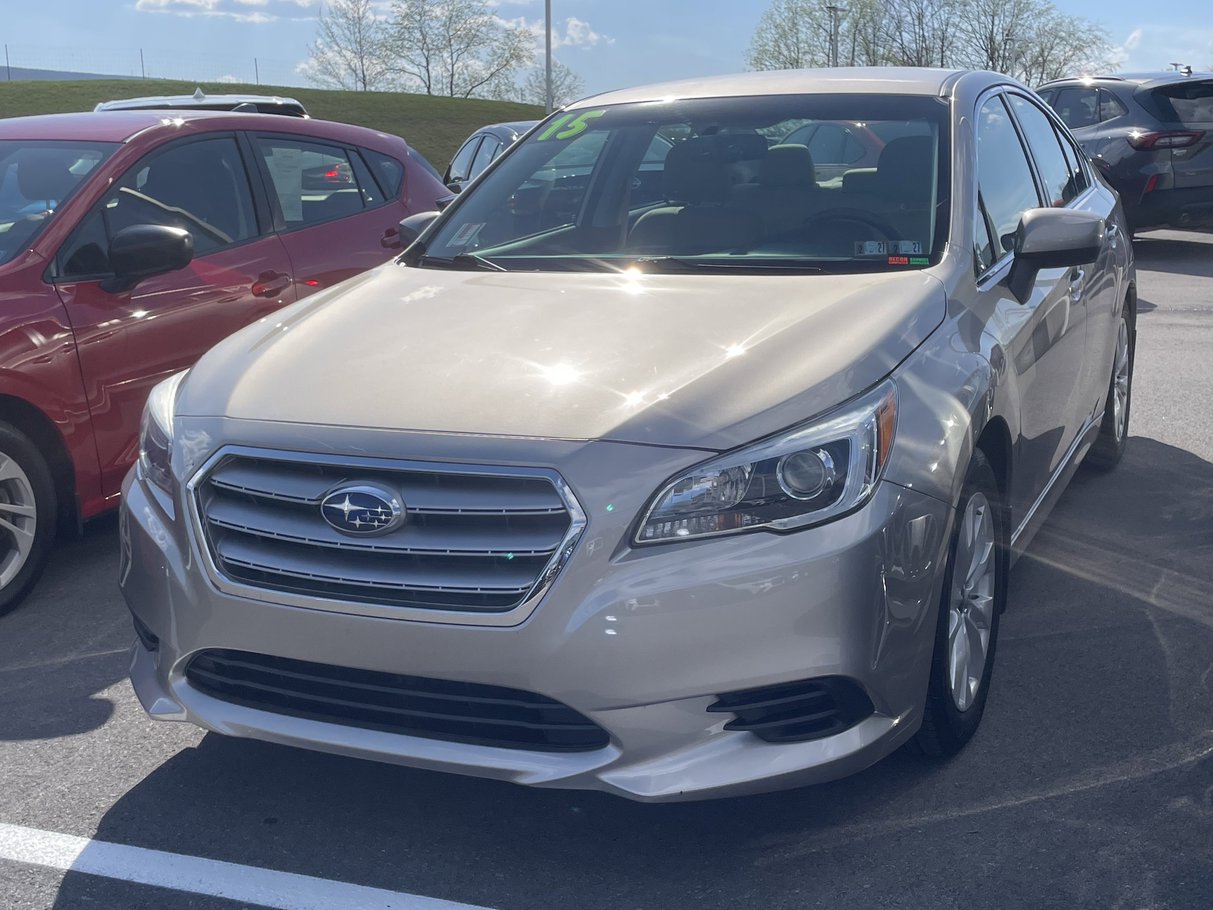Used 2015 Subaru Legacy 2.5i Premium with VIN 4S3BNAC6XF3014737 for sale in Muncy, PA